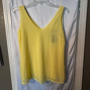 Alice + Co Yellow Sleeveless Blouse – Size M